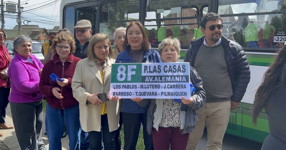 Servicio de micros de Padre Las Casas y Temuco