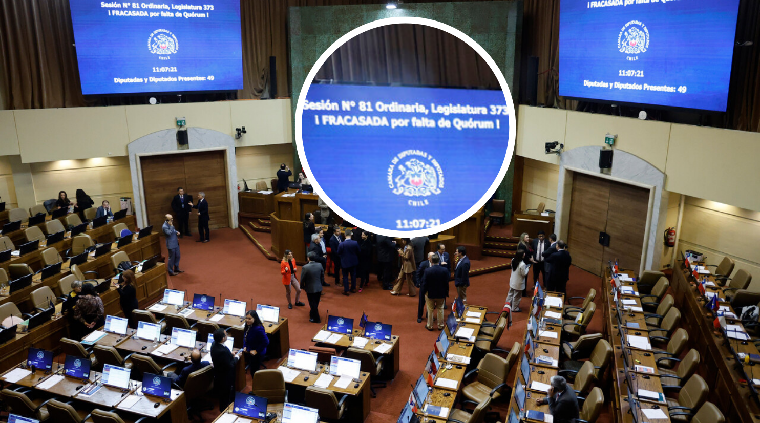 El que explica se complica: Cámara de Diputados sale al paso sobre bochorno por fracasada sesión