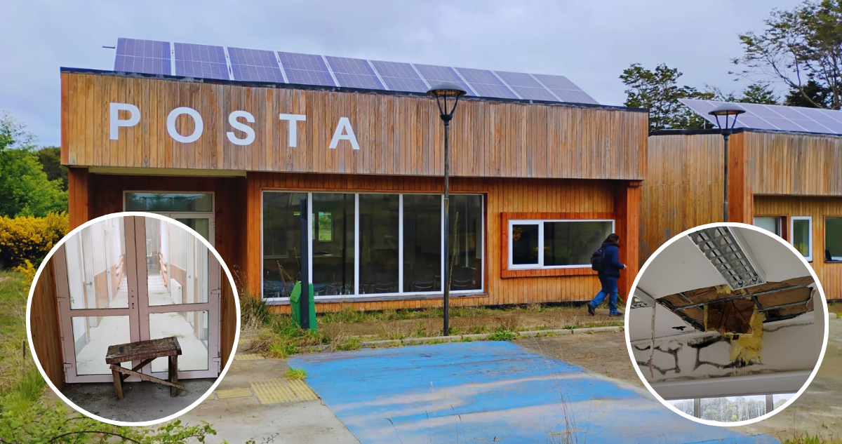 Denuncian abandono en construcción de posta en sector rural de Castro: obras llevan 4 años paralizadas