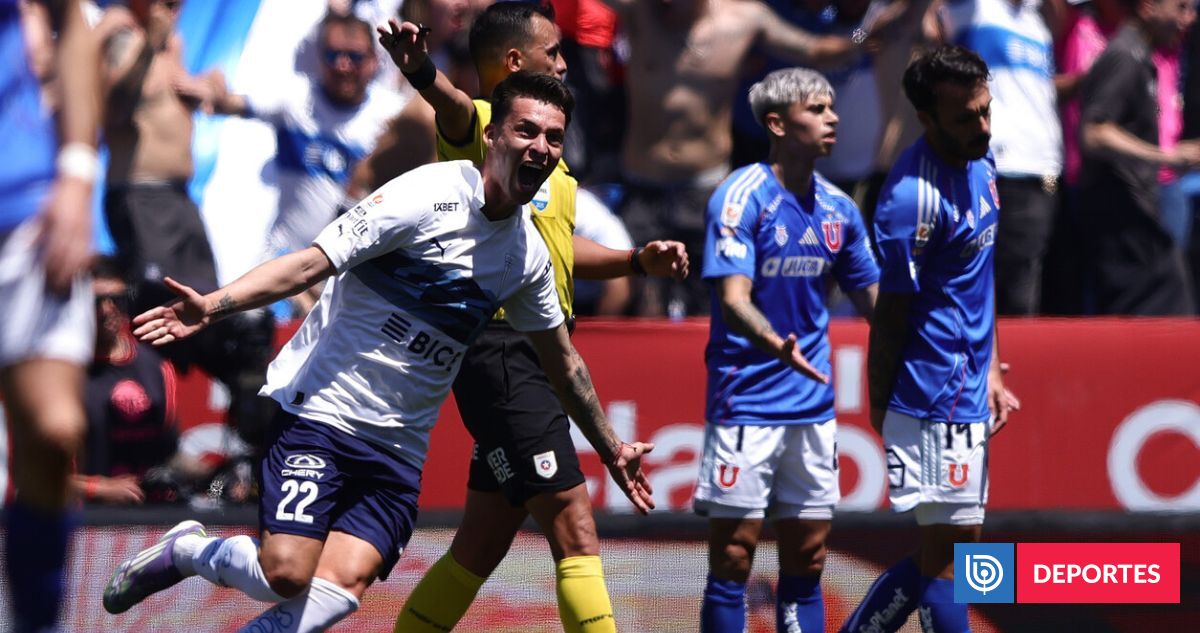 Controló, amagó y marcó golazo: así Alfred Canales le dio a la UC el clásico universitario ante la U