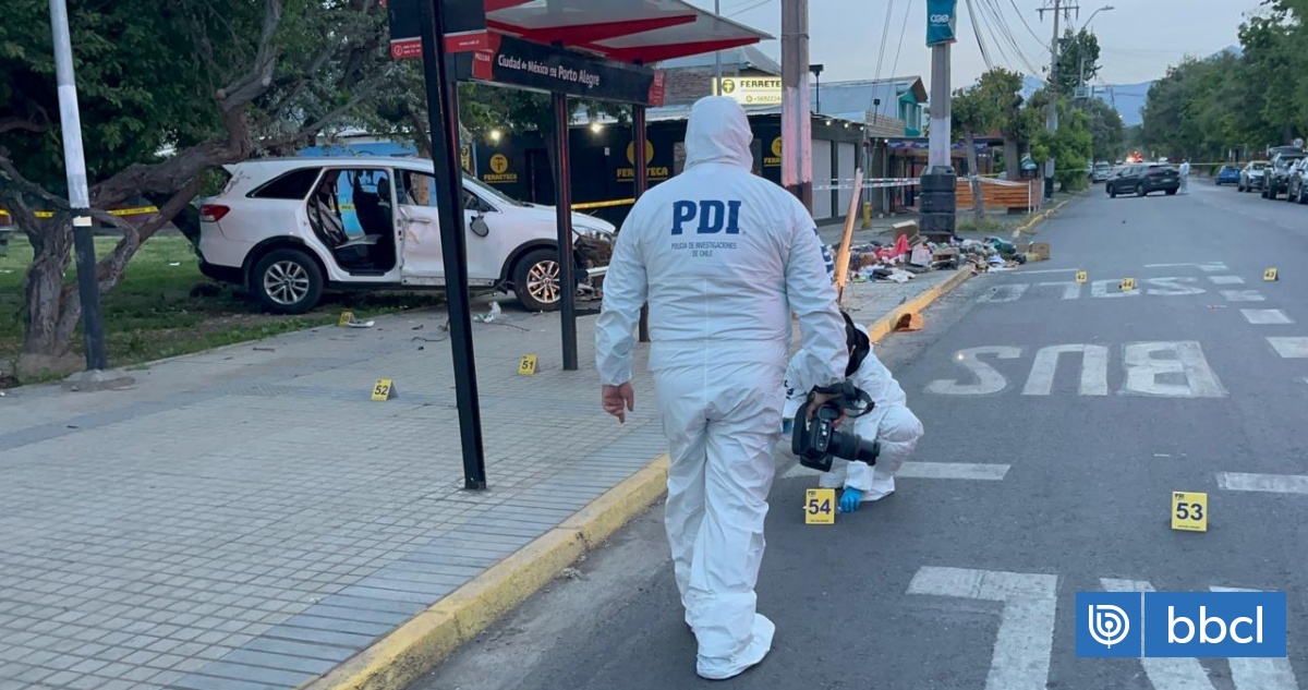 Hombre queda en riesgo vital luego de balacera con más de 50 disparos en La Pintana