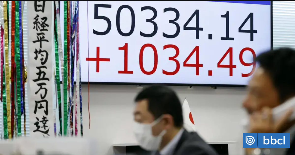 Por posible pacto EEUU-China: La Bolsa de Tokio se dispara por primera vez encima de los 50 mil puntos