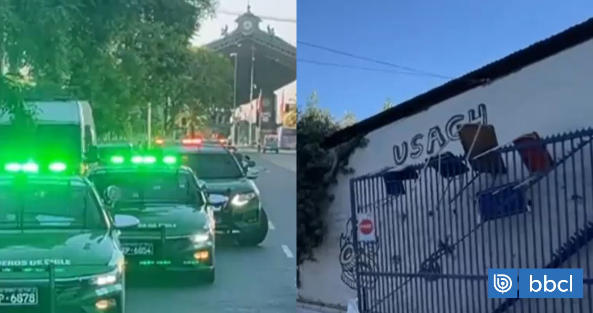 Desalojan Usach tras toma de casi un mes: rector asegura que federación desistió de acuerdo alcanzado