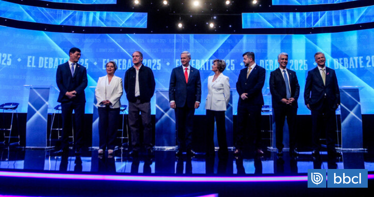 Diferencia de Jara con el PC y molestia de MEO con Iván Valenzuela: el resumen del debate presidencial