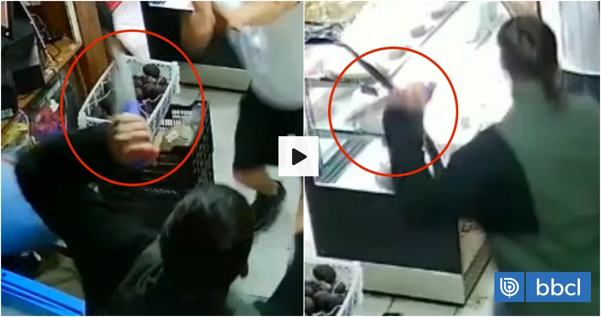 VIDEO ️| Joven es apuñalado al interior de negocio tras riña en Chonchi: cámara de seguridad captó ataque