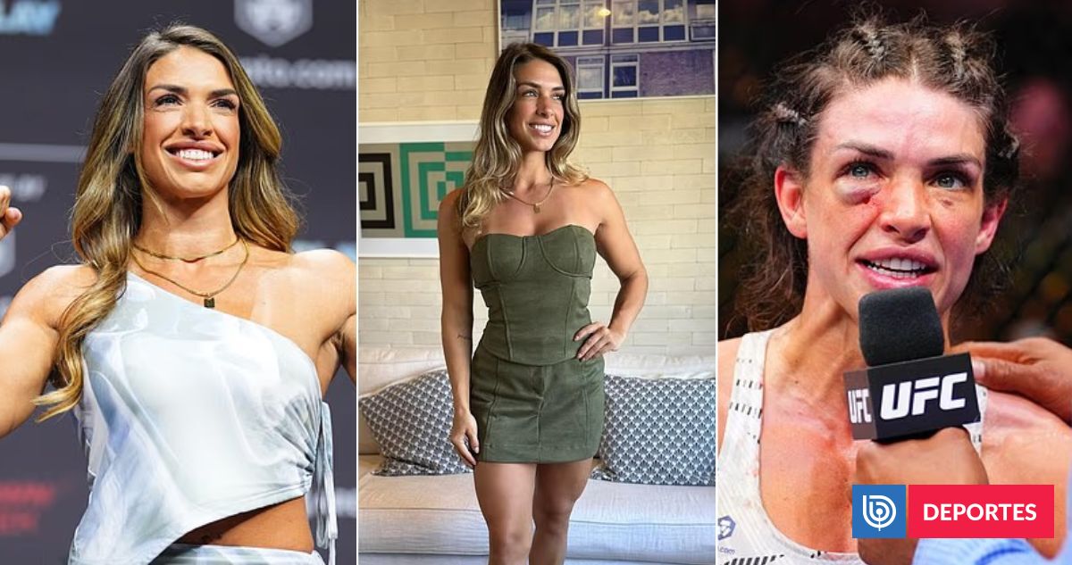 La pelea que dejó 'irreconocible' a Mackenzie Dern, estrella de UFC: rostro desfigurado y título