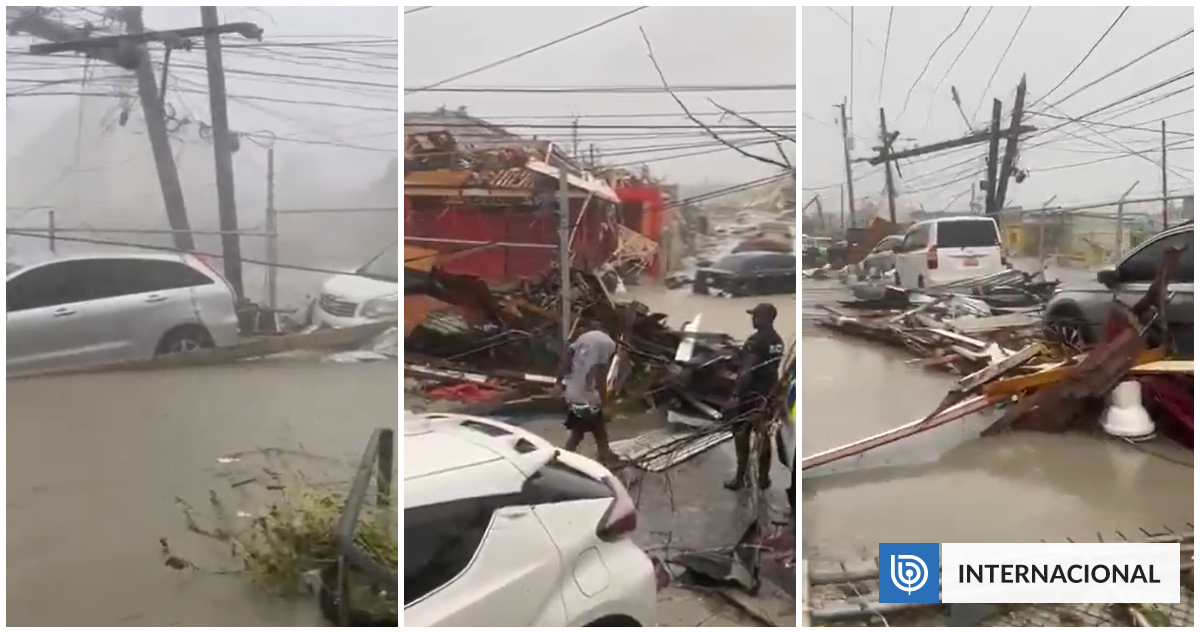 VIDEOS | Imágenes muestran la destrucción que provocó el paso del huracán Melissa por Jamaica