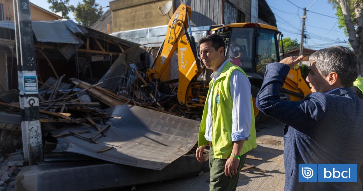 Demuelen casa narco de Renca donde hubo un asesinato: pertenecía a "Los Chica Fila"