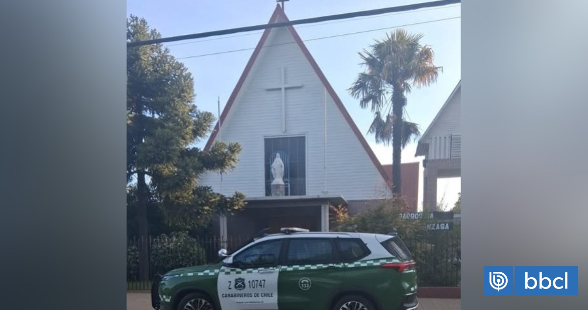 Delincuente roba cerca de $120 mil de las ofrendas en parroquia de Collipulli