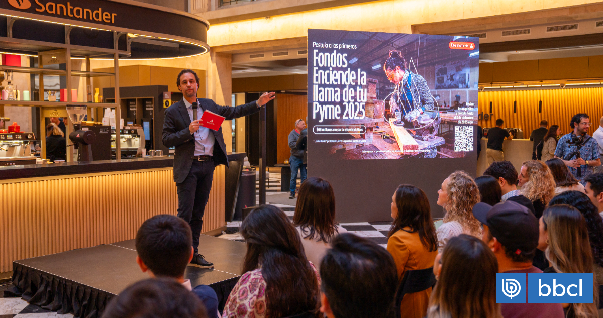 Santander lanza nuevos fondos concursables: repartirá $63 millones entre micro y pequeñas empresas