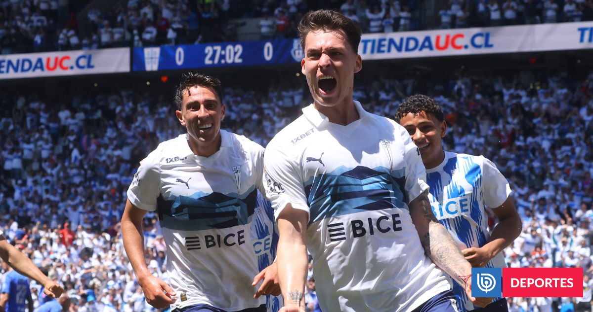 Con un jugador menos: UC derrota a La U por Liga de Primera y sueña con clasificación a Libertadores