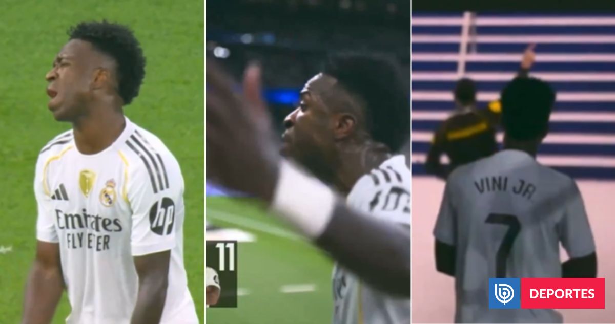 El berrinche de Vinicius a Xabi Alonso delante de todo el Bernabéu: DT promete resolver "en vestuario"
