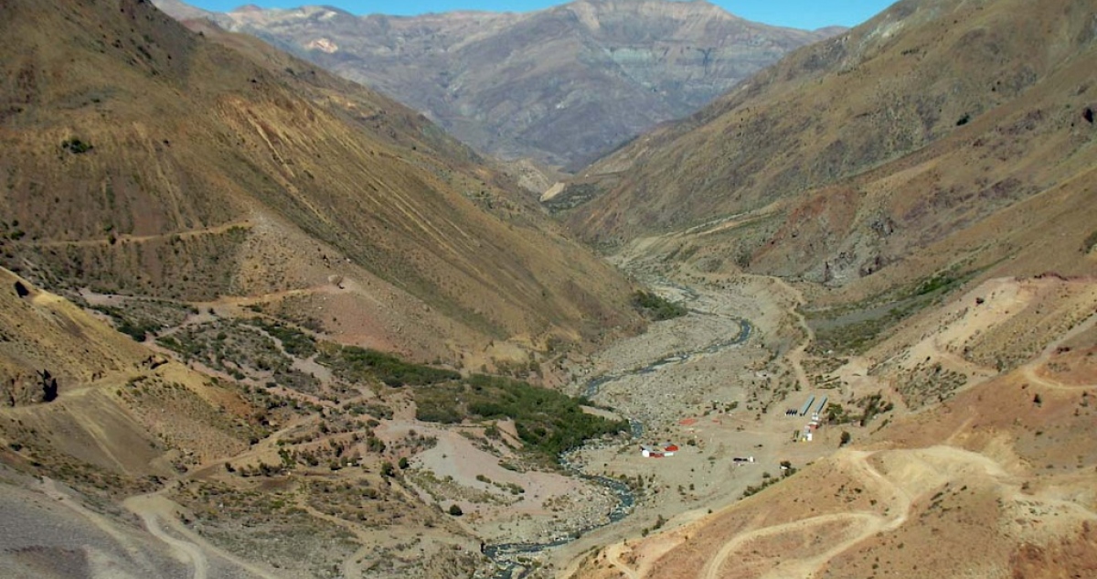 Sondajes en proyecto minero Vizcachitas en Putaendo