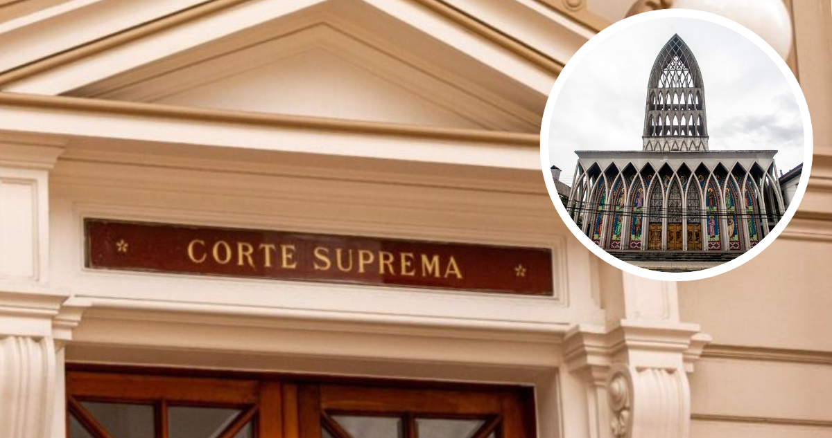 Corte Suprema y Catedral de Osorno