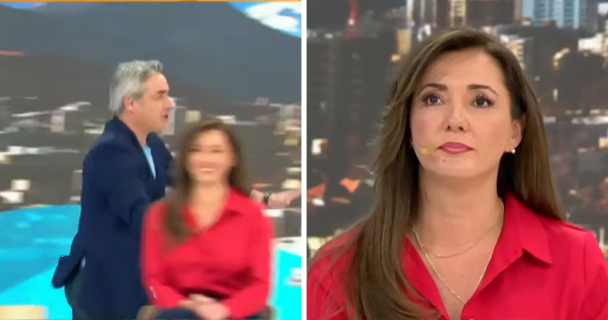 José Luis Repenning y Priscilla Vargas en referencia a temblor