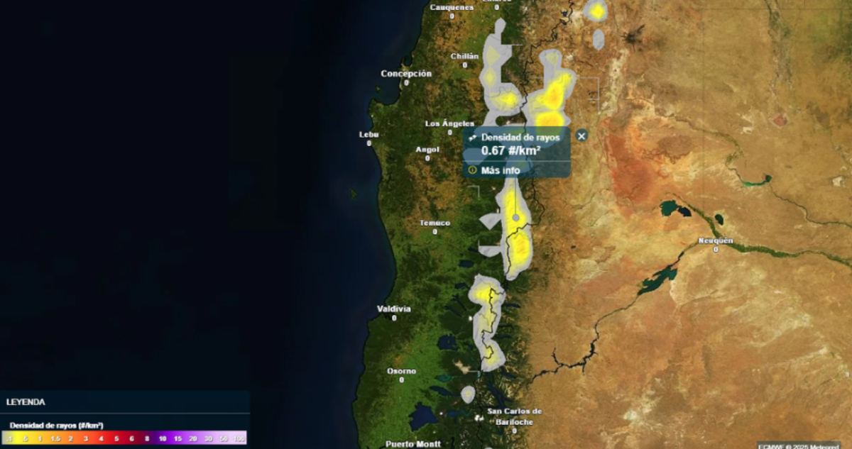 tormentas eléctricas