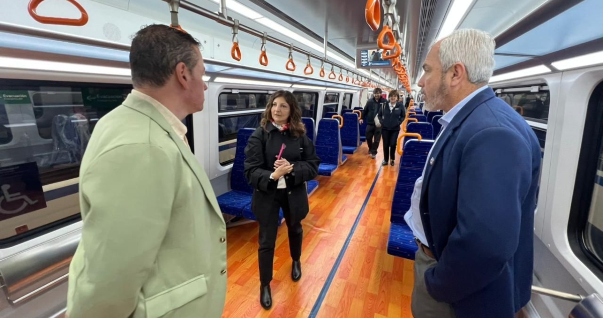 Trenes nuevos para servicio Limache Puerto