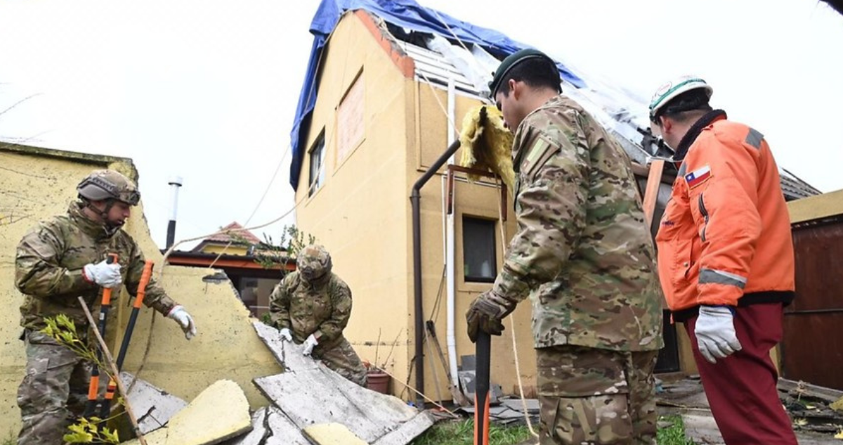 Armada advierte posibles trombas marinas desde el Golfo de Arauco a la Región de Los Lagos