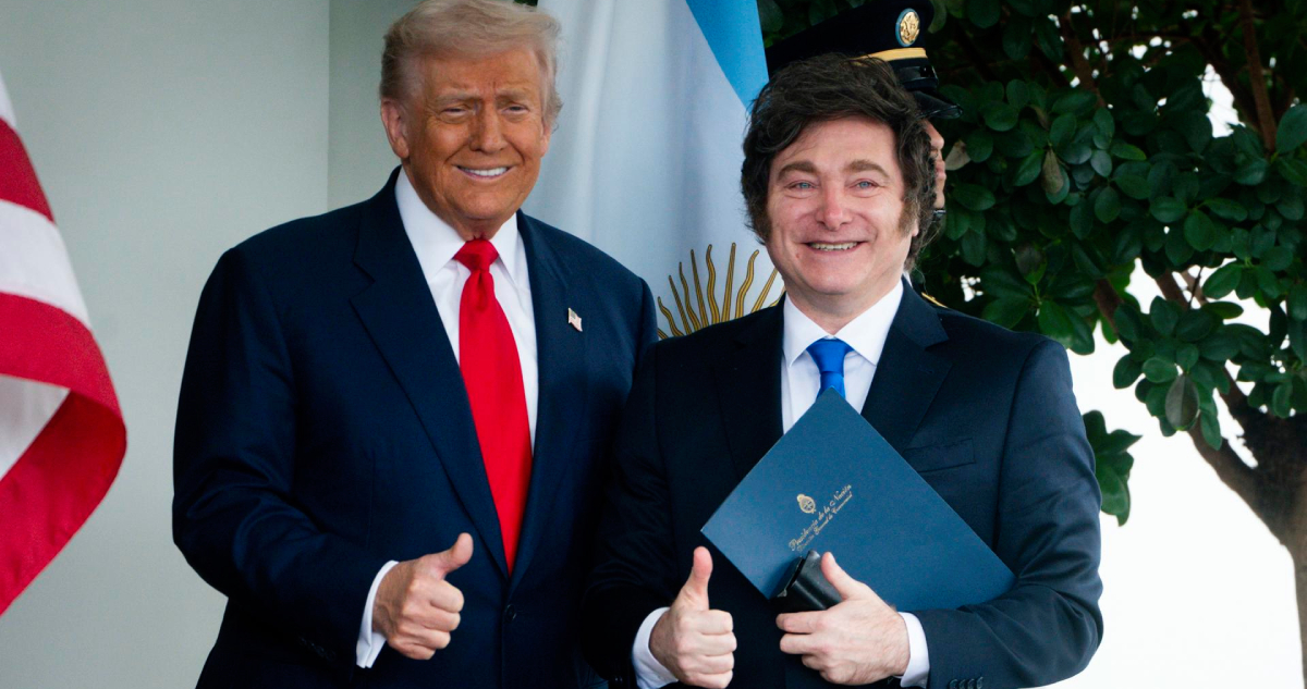 Trump celebra que victoria del partido de Milei en las legislativas “hizo ganar mucho dinero a EEUU”