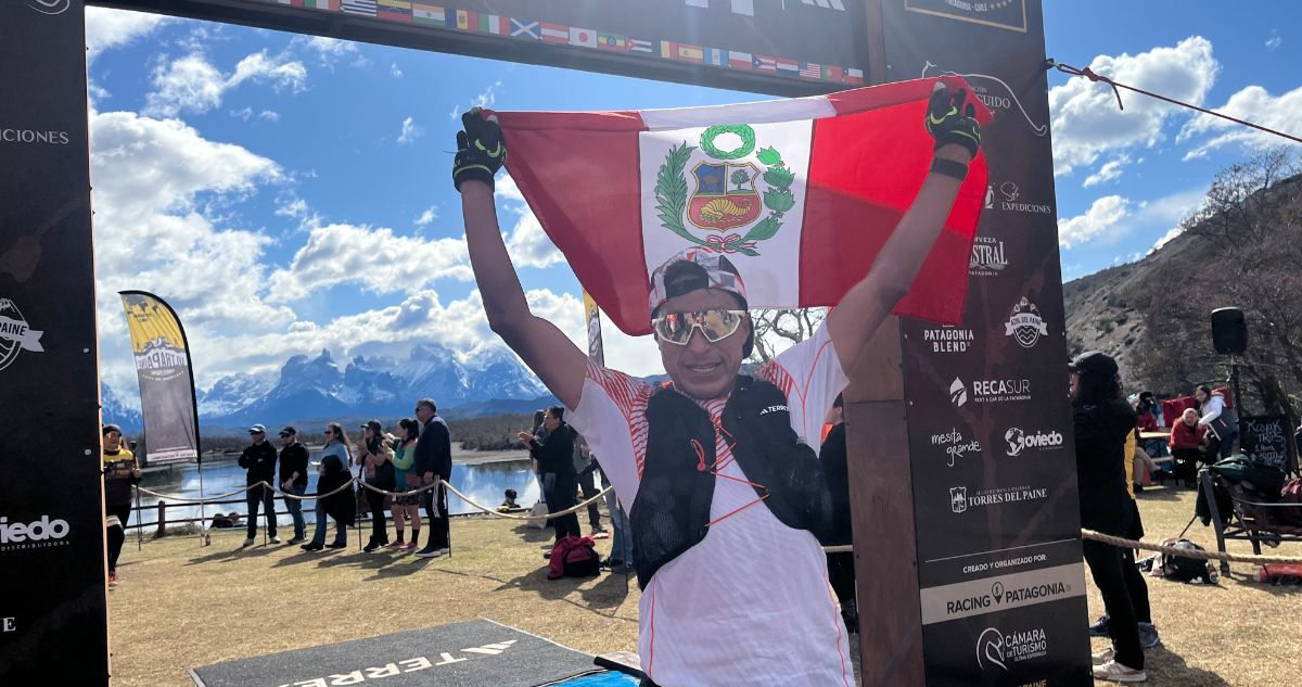 Remigio Huamán tras ganar Ultra Paine 2025.