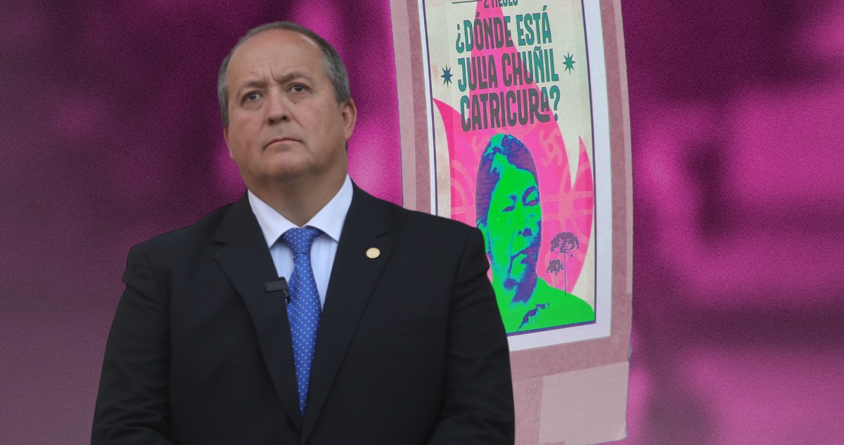 Valencia mantiene a fiscal de Los Ríos en caso de Julia Chuñil, pese a oposición de la familia