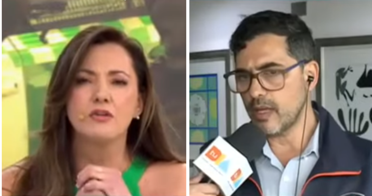 Priscilla Vargas y Fares Jadue en ‘Tu Día’