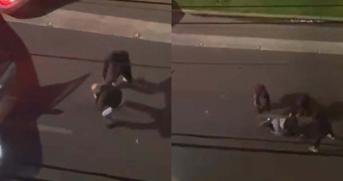 VIDEO | Hombre sufre violenta encerrona en Las Condes: delincuentes lo golpearon y le robaron auto