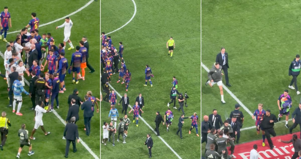 Vinicius y Lamine Yamal casi a los golpes tras el clásico de La Liga