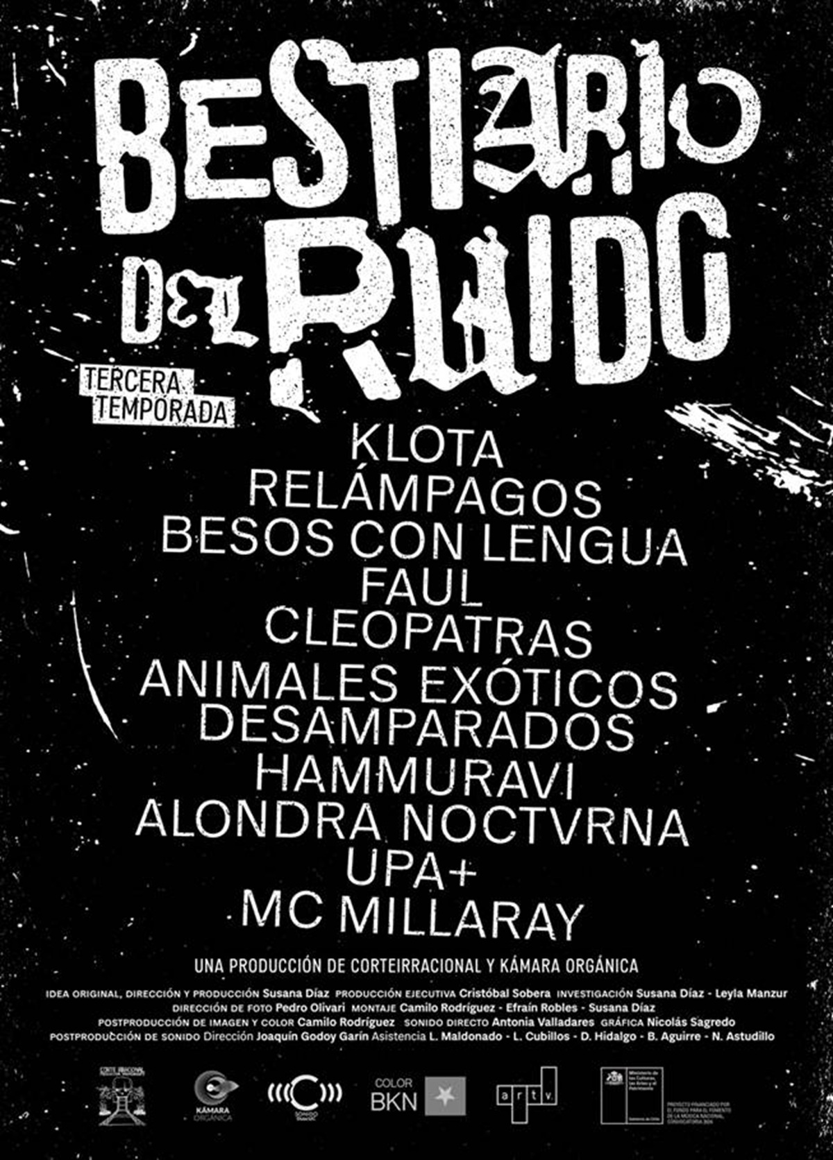 afiche bestiario del ruido