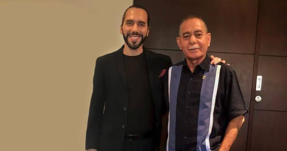 Bukele y Salvador Menéndez