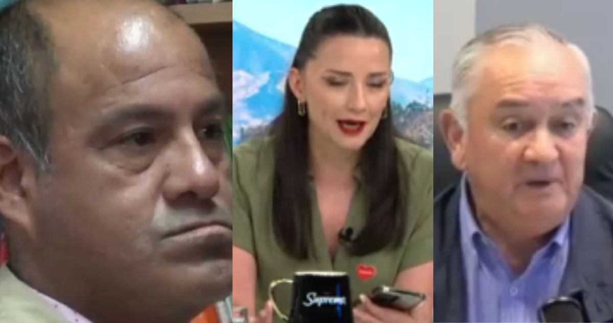 Andrea Arístegui Frenan en vivo a alcalde de Curanilahue por mencionar orientación sexual de edil expuesto en video intimo con drogas