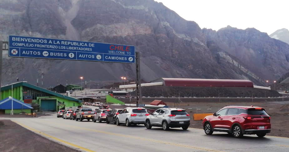 Anuncian cierre del paso Los Liberadores por pronóstico de inestabilidad climática en la cordillera