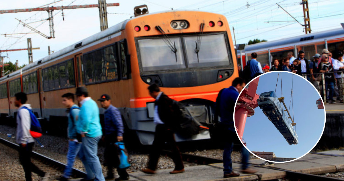 Fin a una era: salen de China 4 nuevos trenes que sacarán de circulación vagones naranjos de Biotren