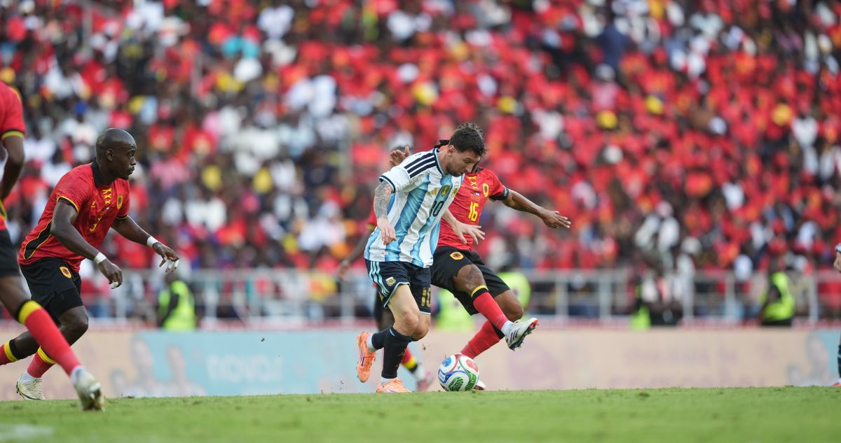 Argentina superó a Angola en Luanda