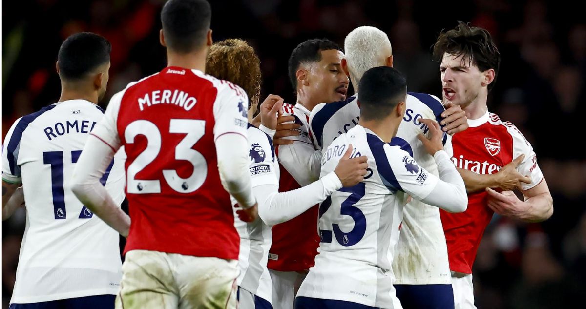 Arsenal le dio una paliza a Tottenham en la Premier League