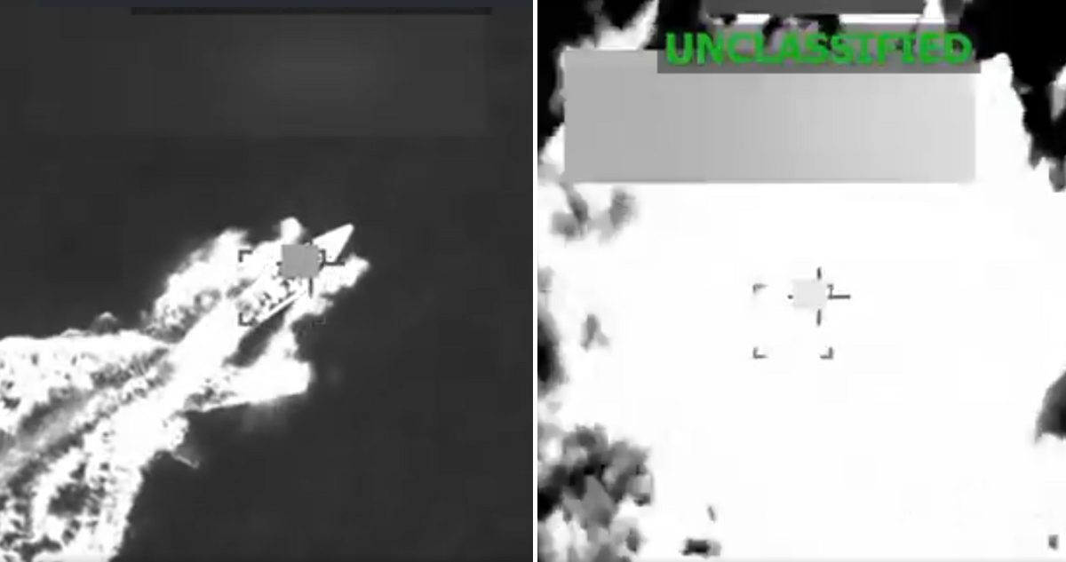 Ataque de Estados Unidos a supuesta narco lancha