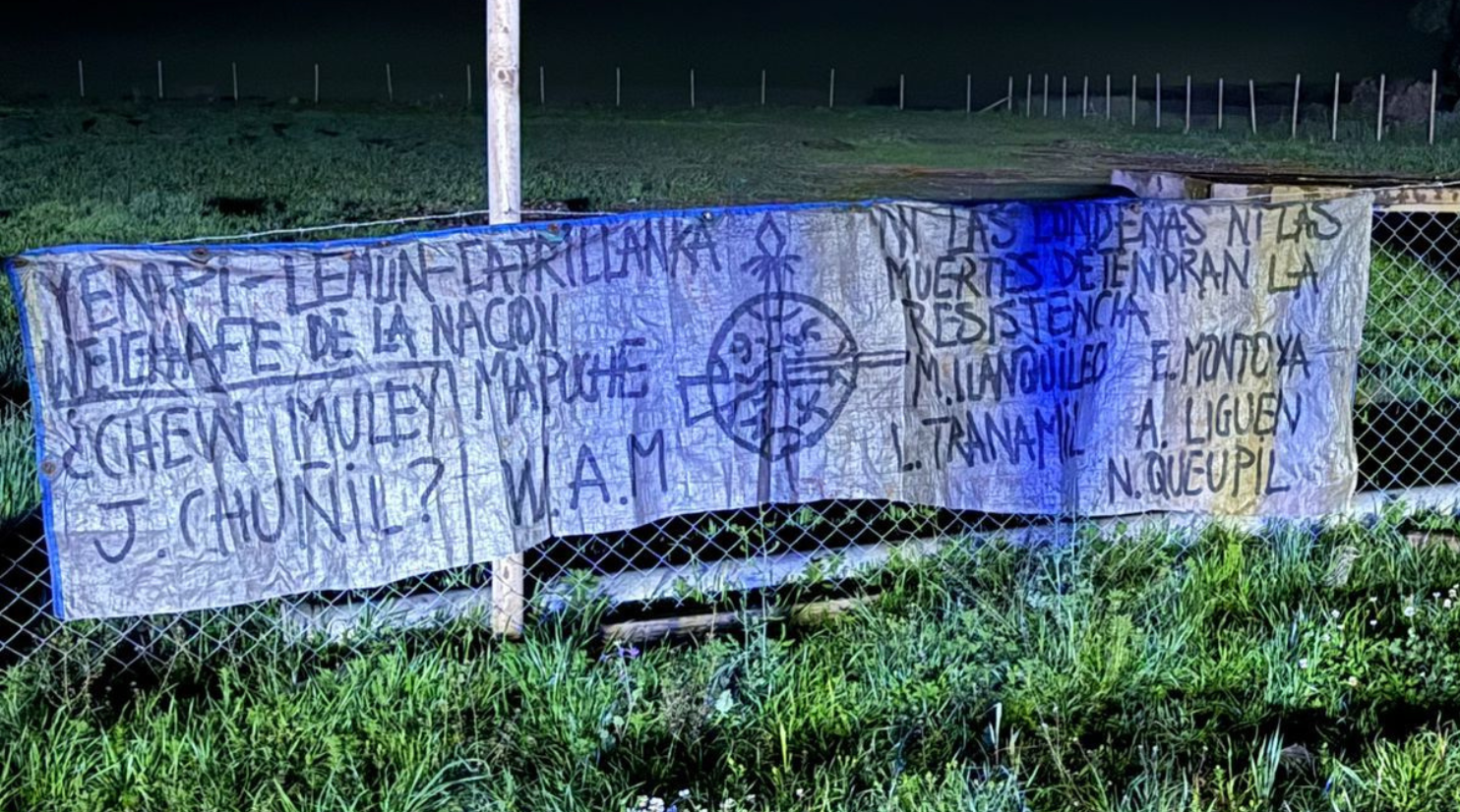 Organización radical WAM se atribuye ataques incendiarios en Vilcún: destruyeron galpones y bodegas