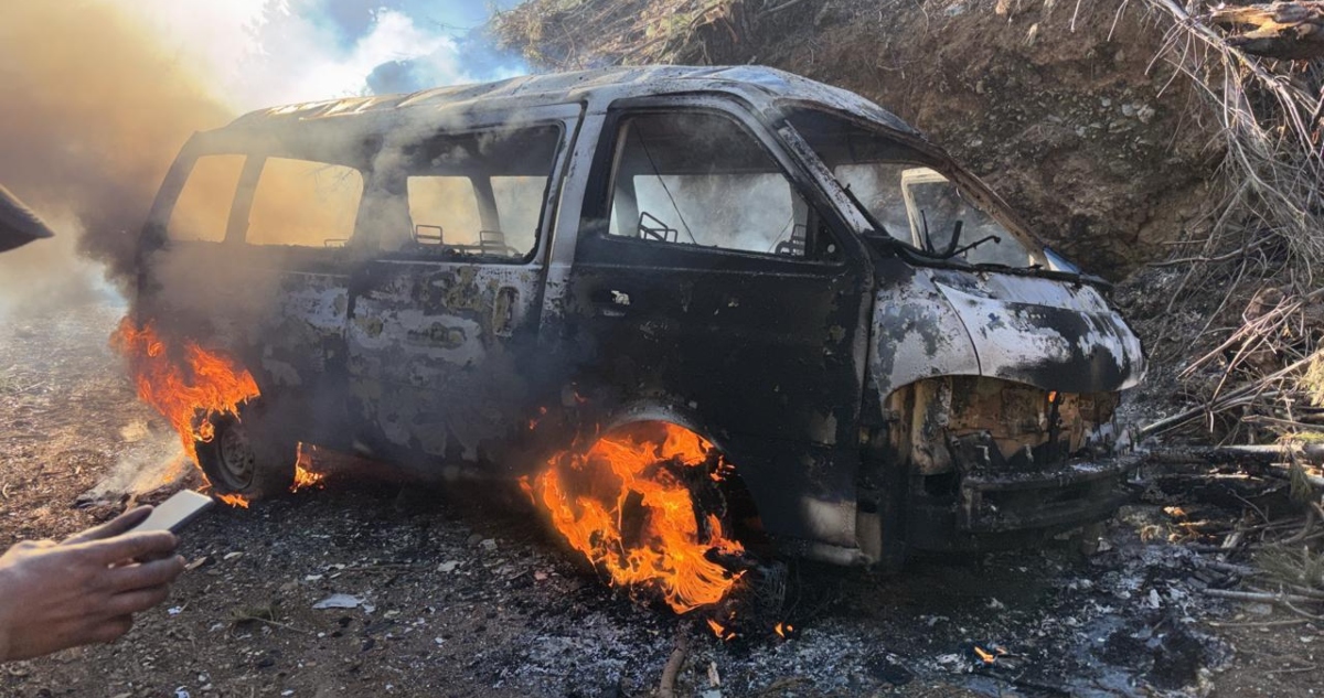 Atentado en Contulmo