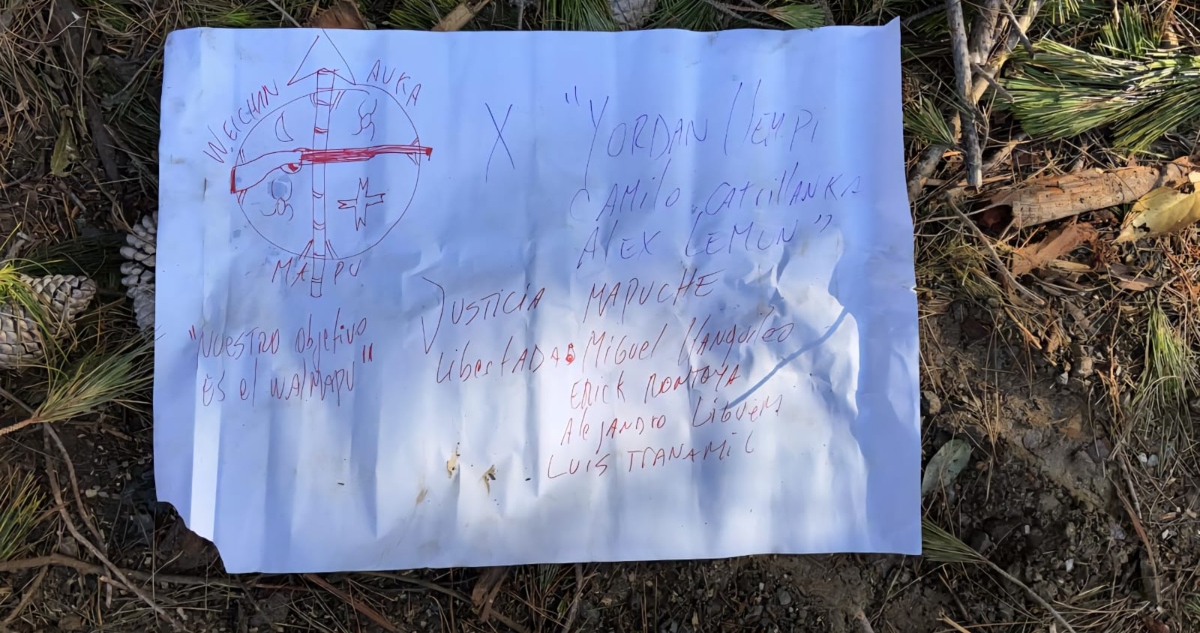 Atentado en Contulmo