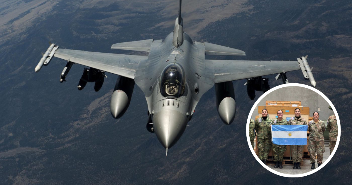 "Cuenta regresiva": Argentina confirma fecha de llegada de los primeros aviones F-16 a su territorio