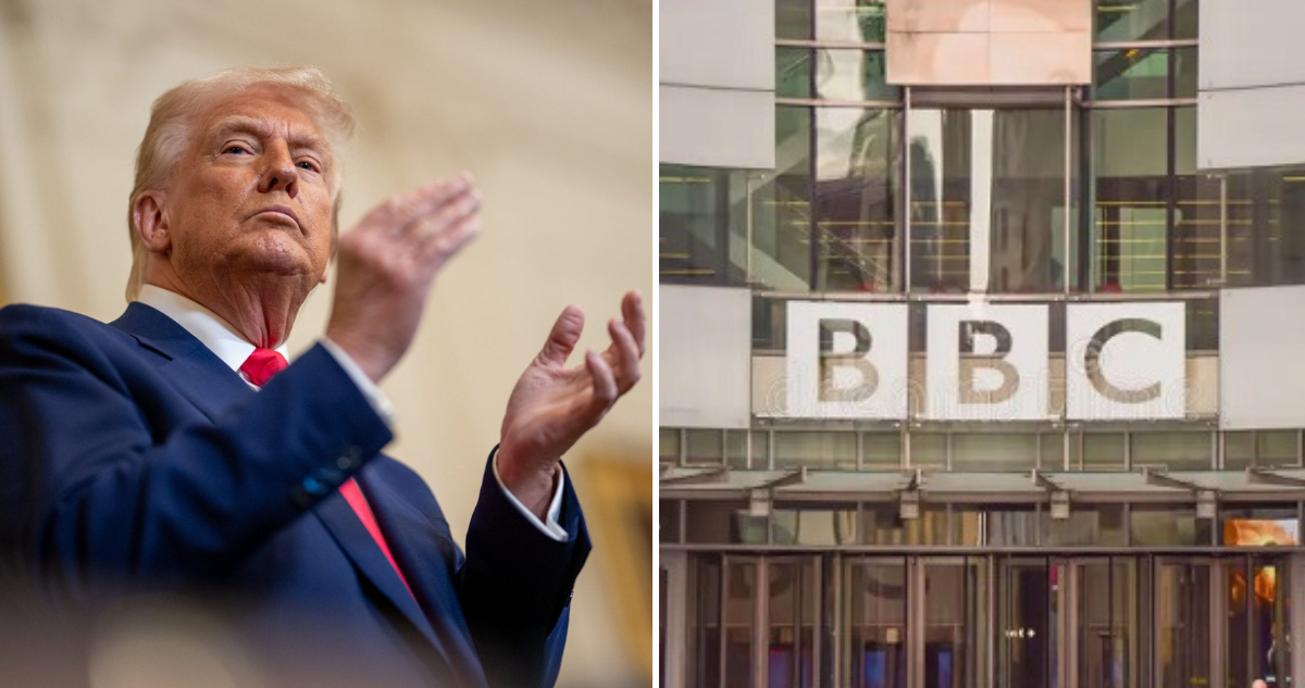 BBC se disculpa con Trump