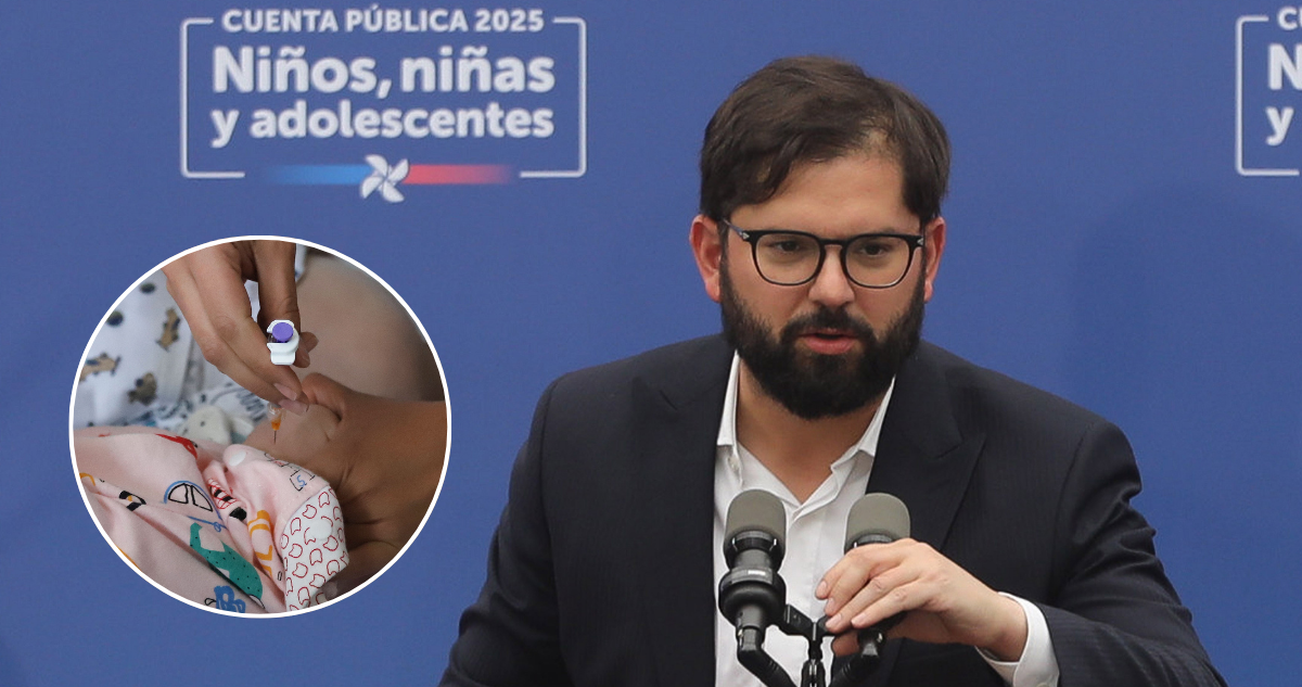 Boric destaca nulas muertes de niños por virus sincicial en últimos dos inviernos gracias a Nirsevimab