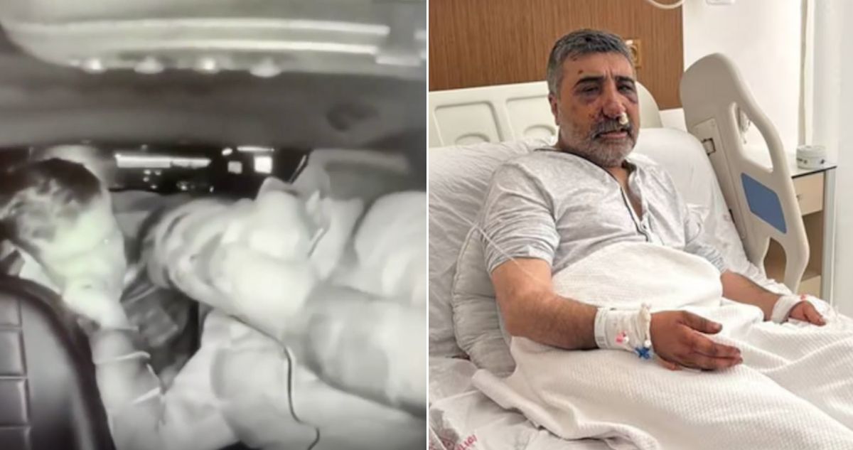 boxeador agresión taxista