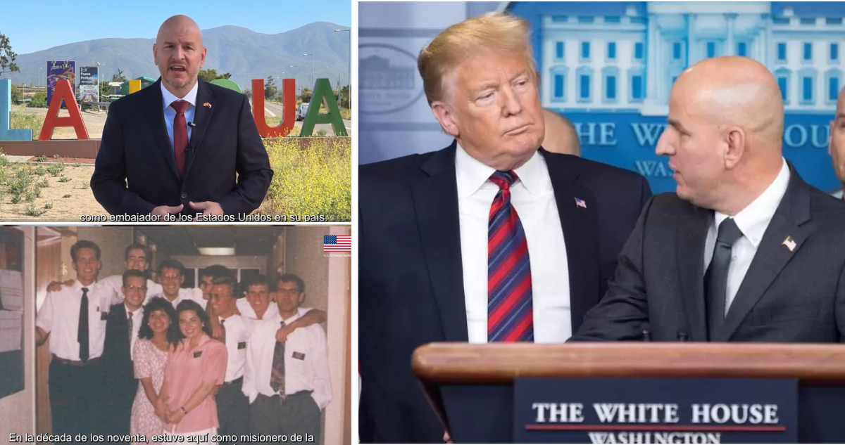 Embajador de Trump en Chile, Brandon Judd, inicia su misión en La Ligua, donde predicó en los 90