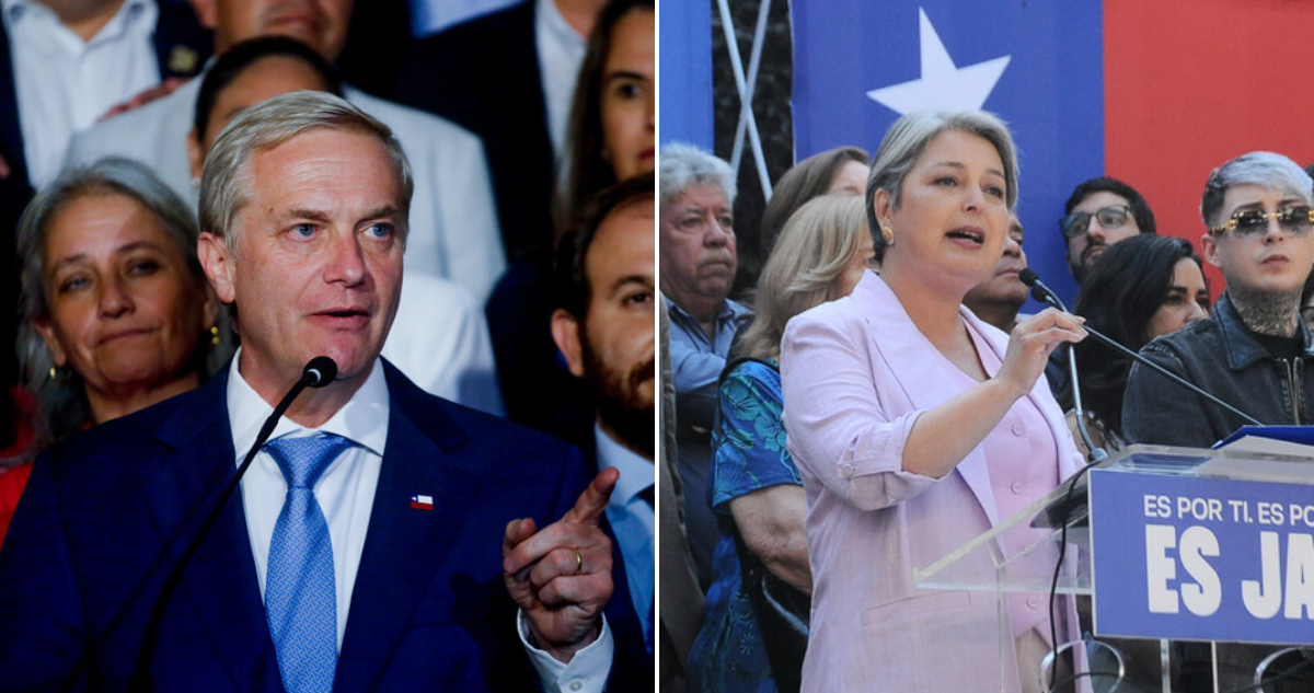 José Antonio Kast y Jeannette Jara