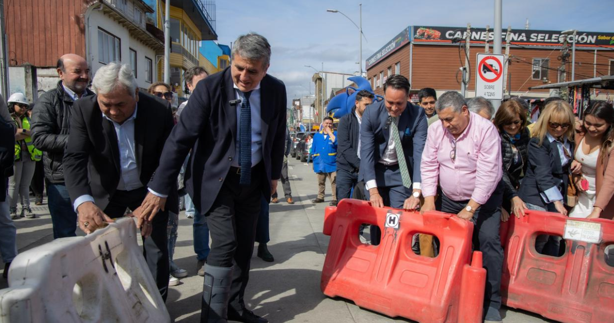 Tras más de 5 años cerrada: abren al tránsito vehicular la calle Antonio Varas de Puerto Montt
