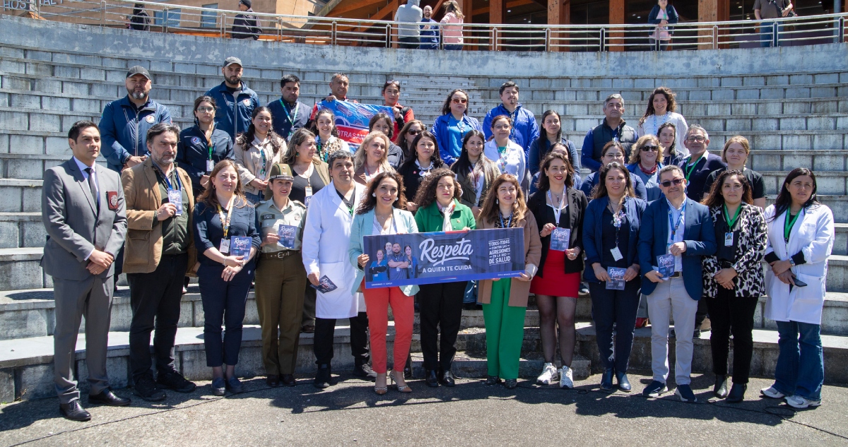 Campaña contra agresión a personal de salud en la región de Los Lagos