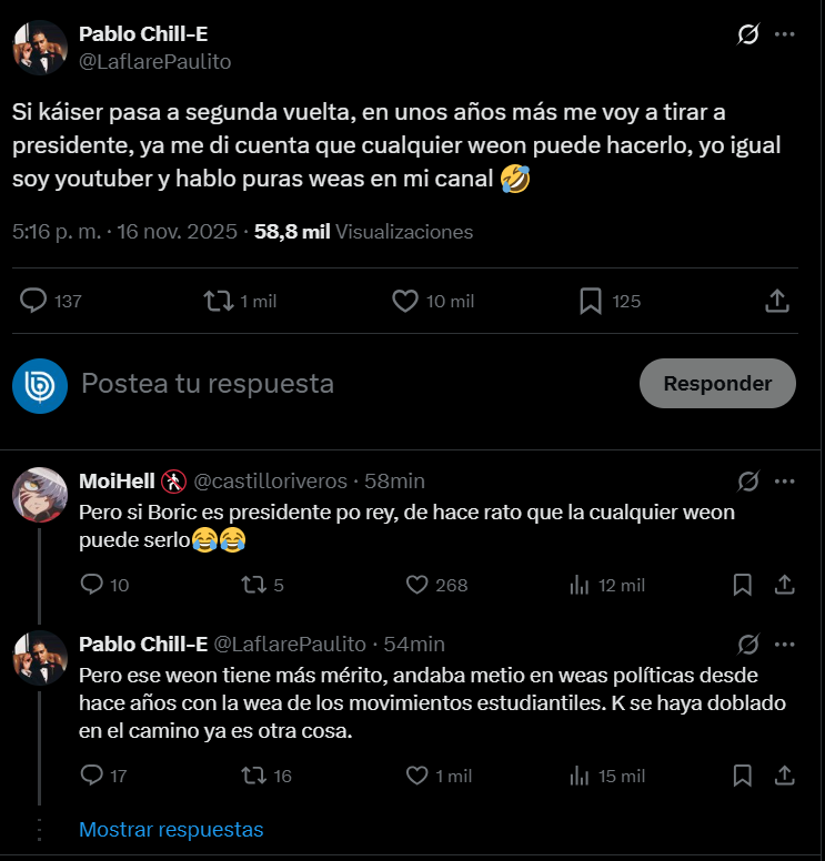 Pablo Chill-E contra Kaiser