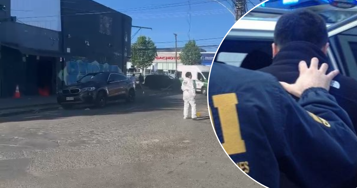 La identidad y prontuario del detenido por homicidio de joven en local clandestino en Concepción