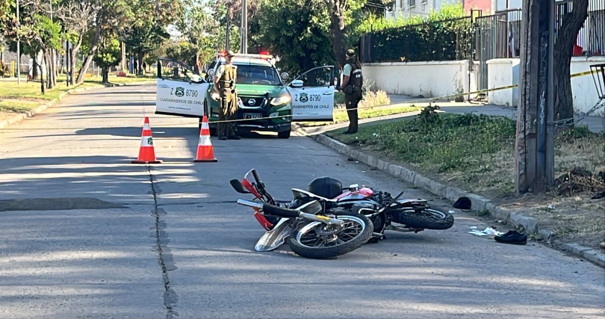 Carabinero termina atropellado por delincuentes que le robaron su auto y su arma en San Bernardo